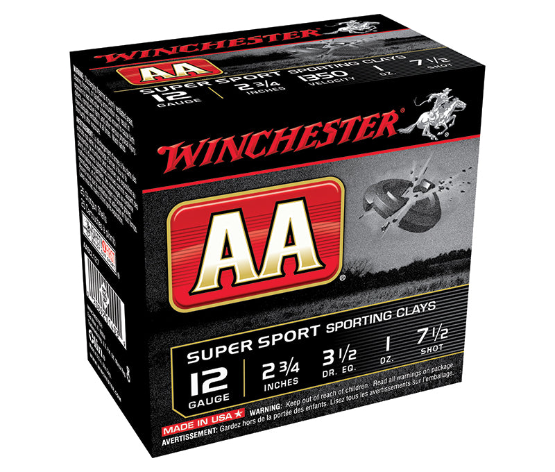 Winchester 12 Gauge Shotgun Ammo  2.75 in 1 oz #7.5