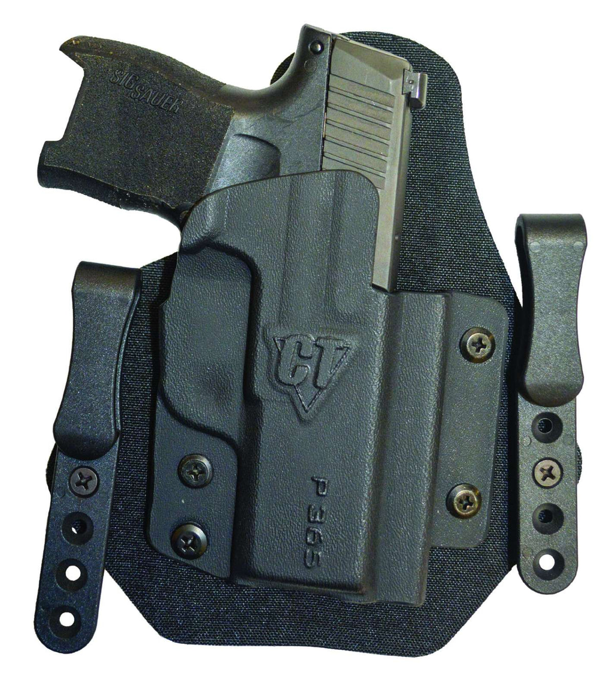 Comp-Tac Sport-Tac IWB SIG P365XL Right-Hand Holster Standard Clips Black