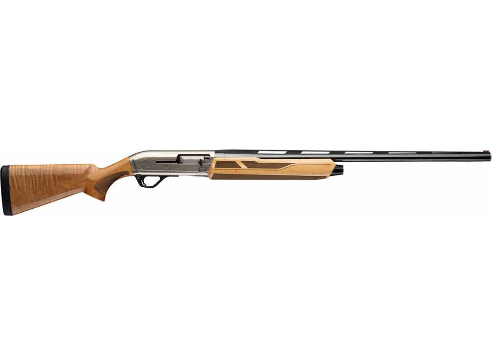 Winchester Repeating Arms 511342391 SX4 Upland Field Full Size 12 Gauge Semi-Auto 3" 4- 2.75" Shells 26" Gloss Blued Vent Rib Barrel, Matte Nickel Aluminum Alloy Receiver, Fixed Gloss AAAA Maple Stock