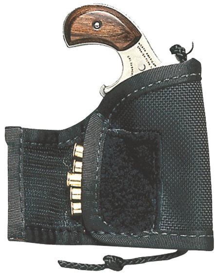North American Arms Pocket Holster Black Nylon Ambidextrous Fits NAA .22 Long Rifle Mini-Revolver