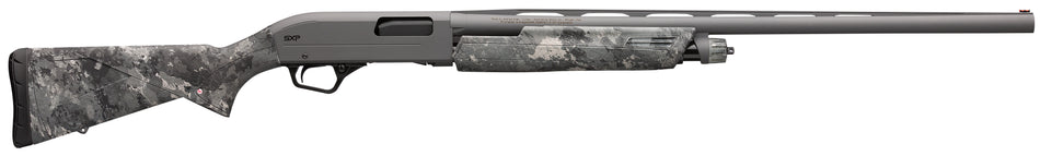 Winchester Repeating Arms 512449292 SXP Hybrid Hunter 12 Gauge 3.5" Chamber 4+1 (2.75") 28", Gray Barrel/Rec, TrueTimber Midnight Furniture, TruGlo Fiber Optic Sight, Includes 3 Invector-Plus Chokes