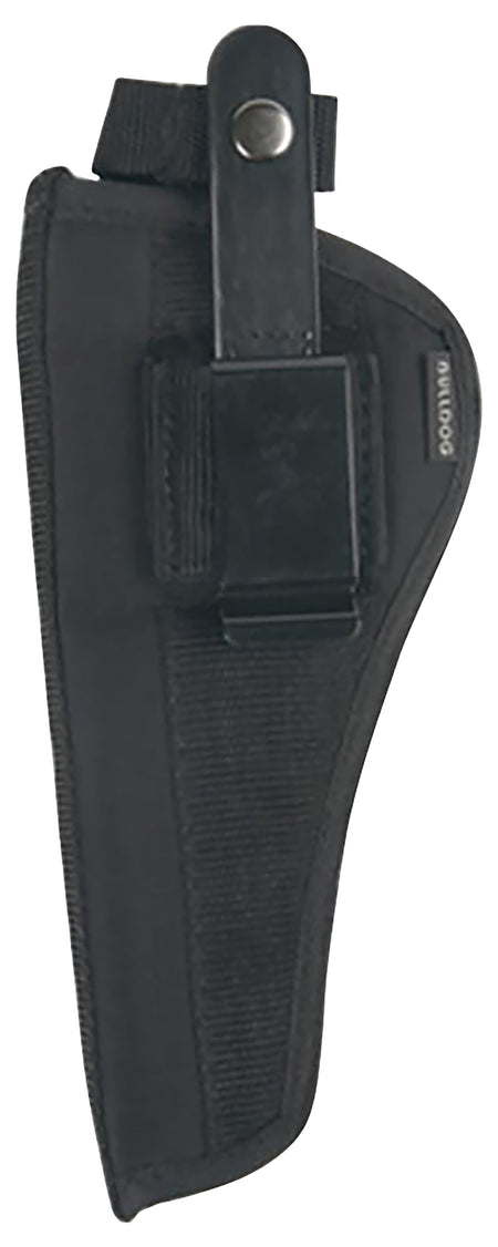 Bulldog FSN14 OWB Nylon Holster Belt Loop/Clip S&W K/L/N Frame Revolver 5-6.50" Barrel Ambidextrous