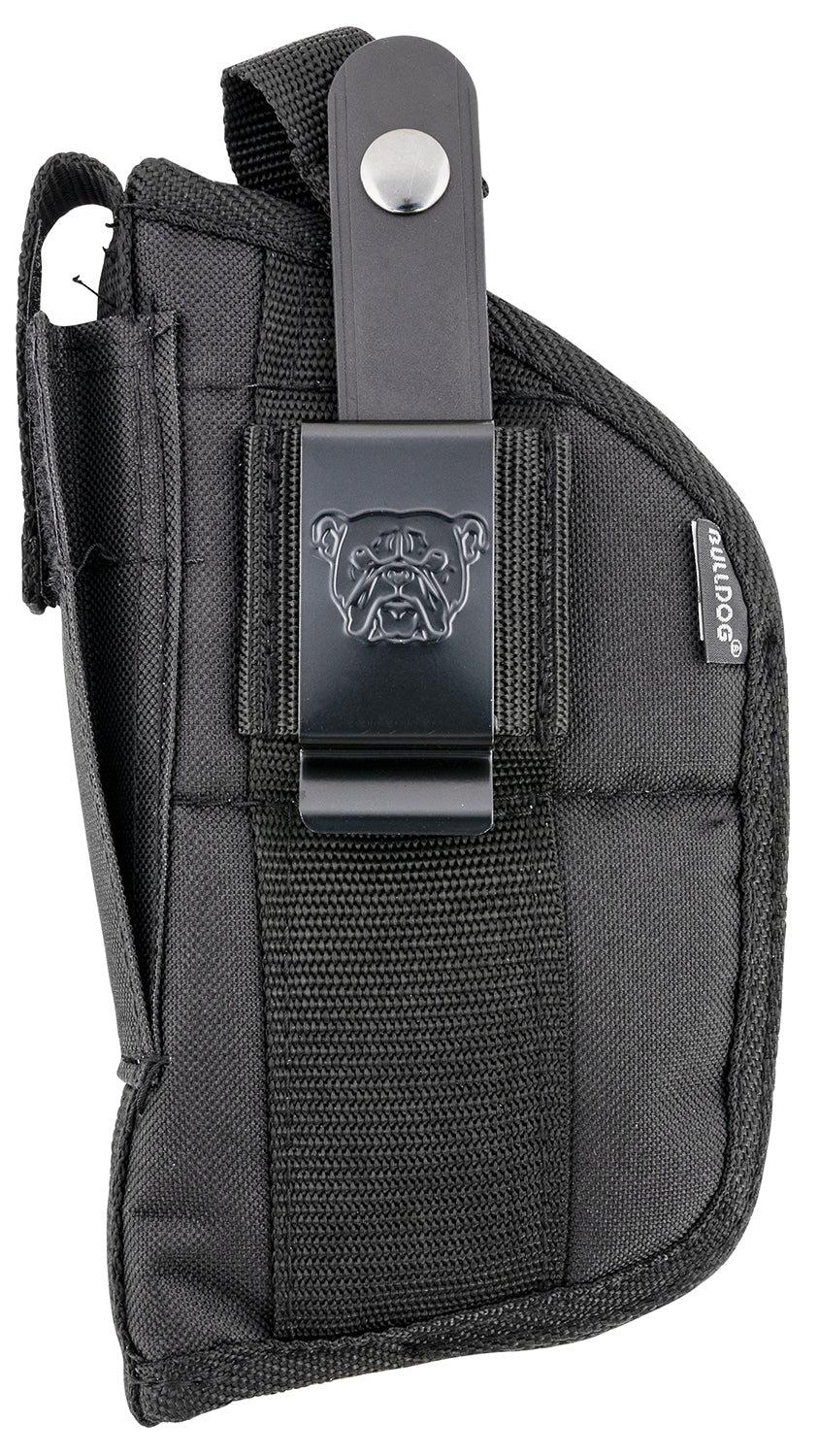 Bulldog FSN19 OWB Nylon Holster Belt Loop/Clip for Autos with Laser or Light 2-5" Barrel Ambidextrous