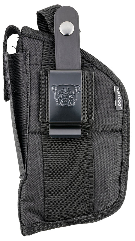 Bulldog FSN19 OWB Nylon Holster Belt Loop/Clip for Autos with Laser or Light 2-5" Barrel Ambidextrous