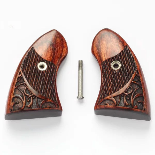 North American Arms GBG-M-ENG Engraved Rosewood Boot Grip 22Mag