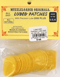 M-Loader Wonder Patches 50-59 Caliber .015 Muzzleloader 100 Pack