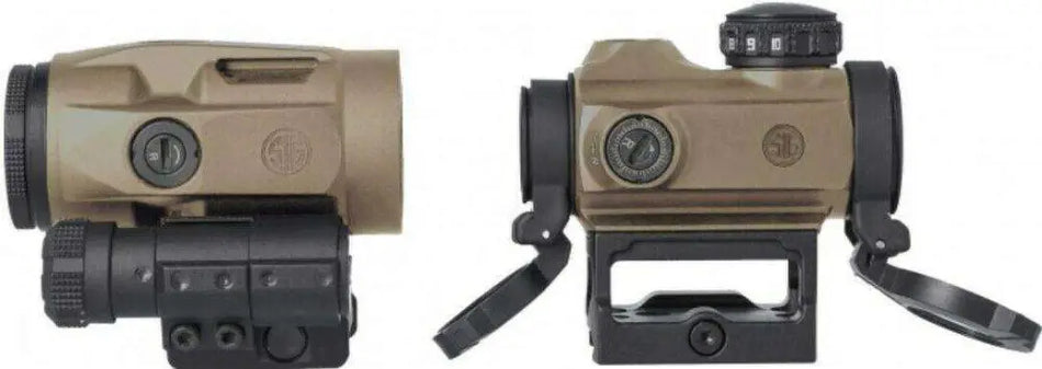 SIG Sauer Romeo MSR 2 MOA FDE Red Dot & Juliet3-Micro Magnifier Combo