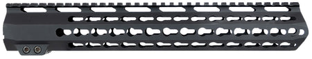 Aim Sports AR-10 .308 High Mount 13.50" KeyMod Handguard with 1913 Rail, Black Anodized 6061-T6
