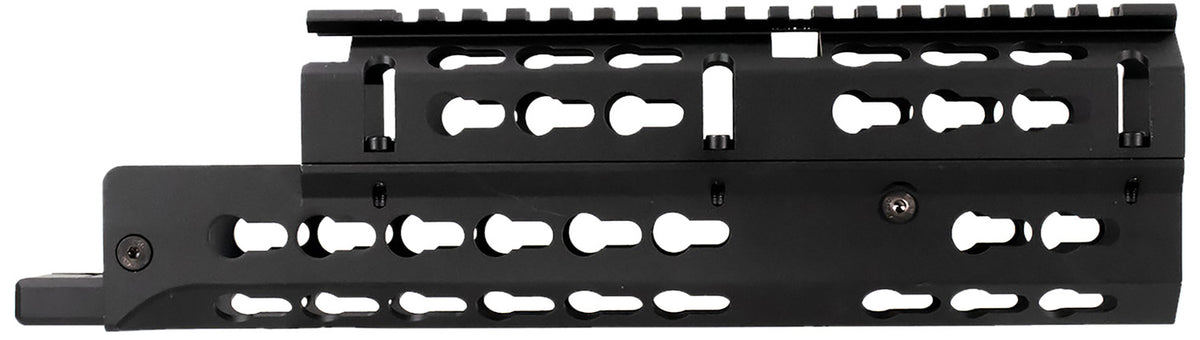 Aim Sports MKAK03 AK-47 9.60" KeyMod Drop-In Handguard Black Anodized Aluminum with 1913 Top Rail