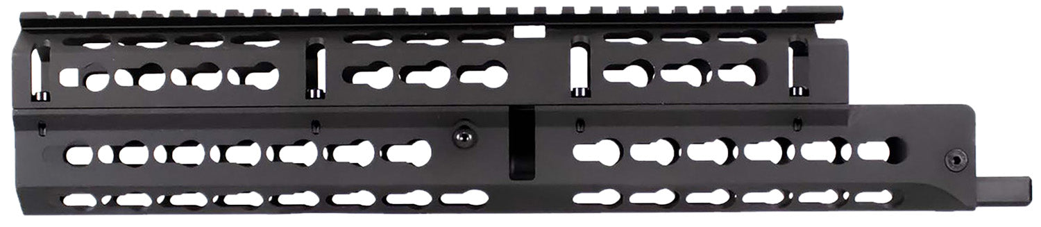 Aim Sports AK-47 13.40" Long KeyMod Drop-In 2-Piece Handguard, Black Anodized 6061-T6 Aluminum