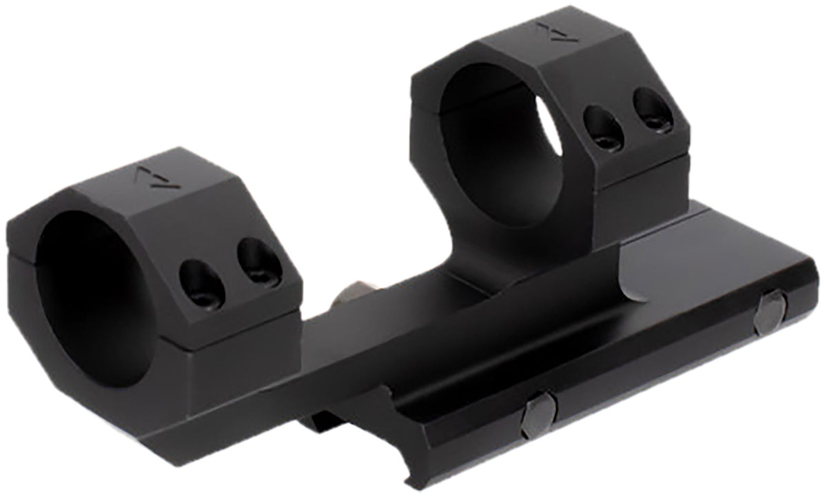 Aim Sports MTCLF115 Cantilever Scope Mount Ring Combo 1" Tube Medium Rings Anodized Black