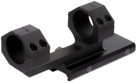 Aim Sports MTCLF115 Cantilever Scope Mount Ring Combo 1" Tube Medium Rings Anodized Black