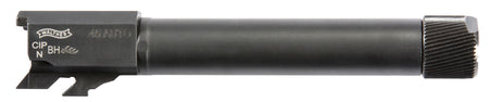 Walther PPQ 45 ACP 4.6" Threaded Polygonal Rifled Steel Replacement Barrel, Black