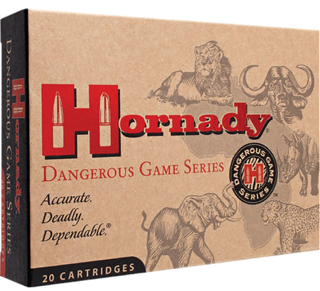 Hornady Dangerous Game Dangerous Game Solid 400 Grain .404 Jeffery 2300 fps 090255382396