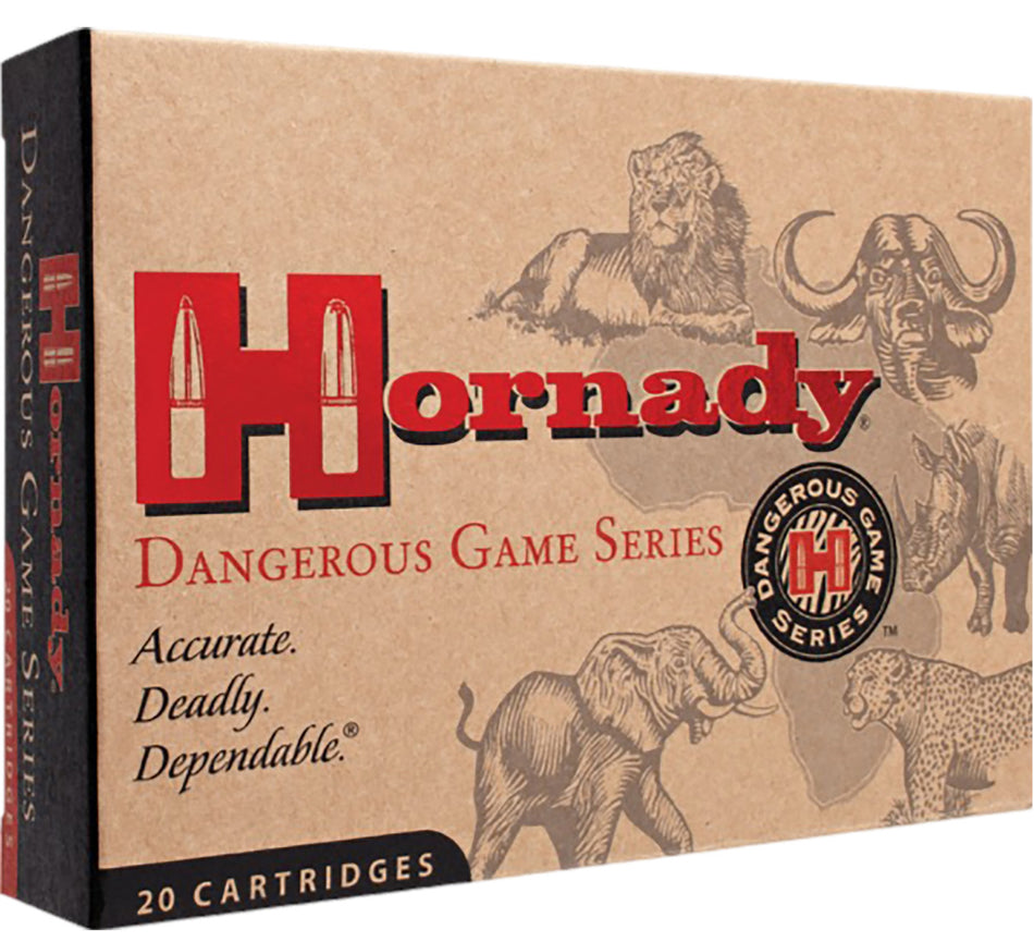 Hornady Dangerous Game Dangerous Game Solid 400 Grain .404 Jeffery 2300 fps 090255382396