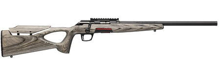 Winchester Repeating Arms 525227102 Xpert Target 22 LR 10+1 18" Matte Black Threaded Bull Barrel, Matte Black Picatinny Rail Steel Receiver, Gray Adj Comb & LOP Thumbhole Laminate Stock