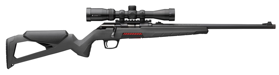 Winchester Repeating Arms 525234102 Xpert w/Optic Full Size 22 LR 8+1 16.50" Matte Black Threaded Sporter Barrel, Drilled & Tapped Steel Receiver, Gray Synthetic Molded Stock, Vortex Crossfire II 2-7x