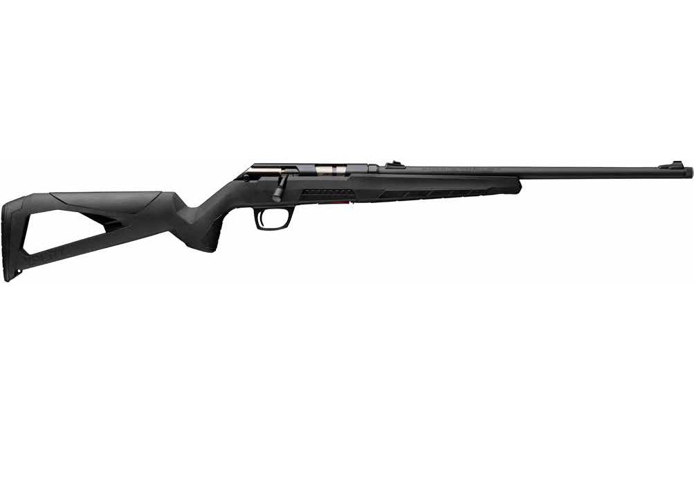 Winchester Repeating Arms 525241204 Xpert Shadow 22 WMR 9+1 18" Matte Black Steel Threaded Barrel & Drilled & Tapped Receiver, Picatinny Rail Forend, Black Skeletonized Polymer Stock