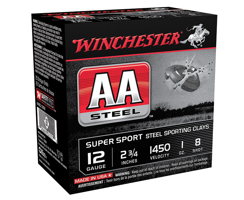 Winchester 12 Gauge Shotgun Ammo  2.75 in 1 oz #8
