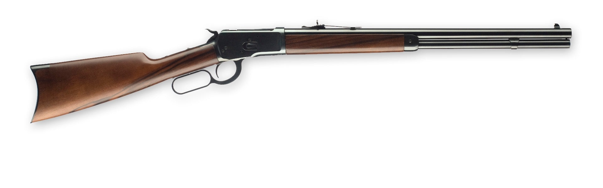 Winchester Repeating Arms 534162141 Model 1892 Short Rifle Full Size 45 Colt (LC) 10+1 20" Brushed Polish Blued Sporter Barrel, Drilled & Tapped Steel Receiver, Satin Oiled Walnut Straight Grip Stock