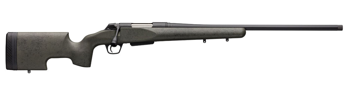 Winchester Guns 535732289 XPR SR 6.5 Creedmoor 3+1 Cap 22" TB Black Perma-Cote Rec Green with Black Webbing Grayboe Renegade Long Range Stock Right Hand with MOA Trigger System (Full Size)