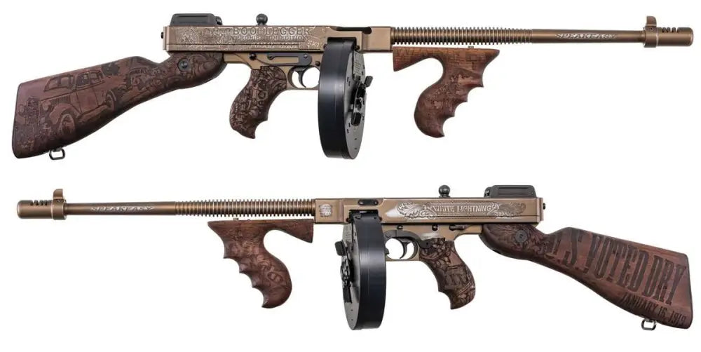 dTHOMP BOOTLEGGER TOMMY GUN 45 RFL