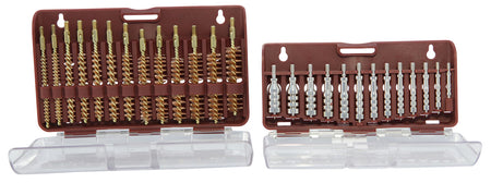 Tipton 26-Piece Jag and Brush Set 17-45 Caliber 8-32 Threads