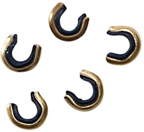 Allen Brass Nocking Point Set 5 Piece Crimp-On