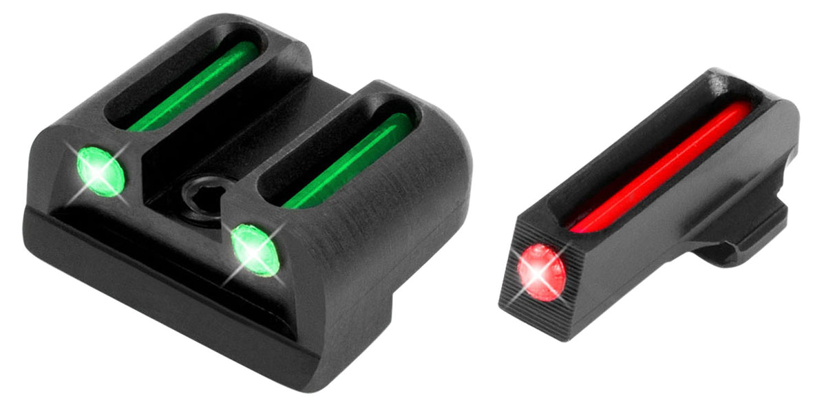 TruGlo TG131X Tri-Dot Fiber Optic Sight Set Red Front Green Rear Springfield XD Series