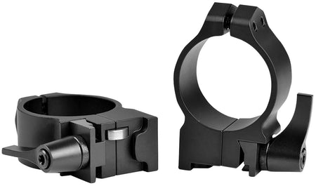 Warne 14RLM Maxima Matte Black 30mm Medium Scope Rings Ruger No.1/Mini 14/Blackhawk
