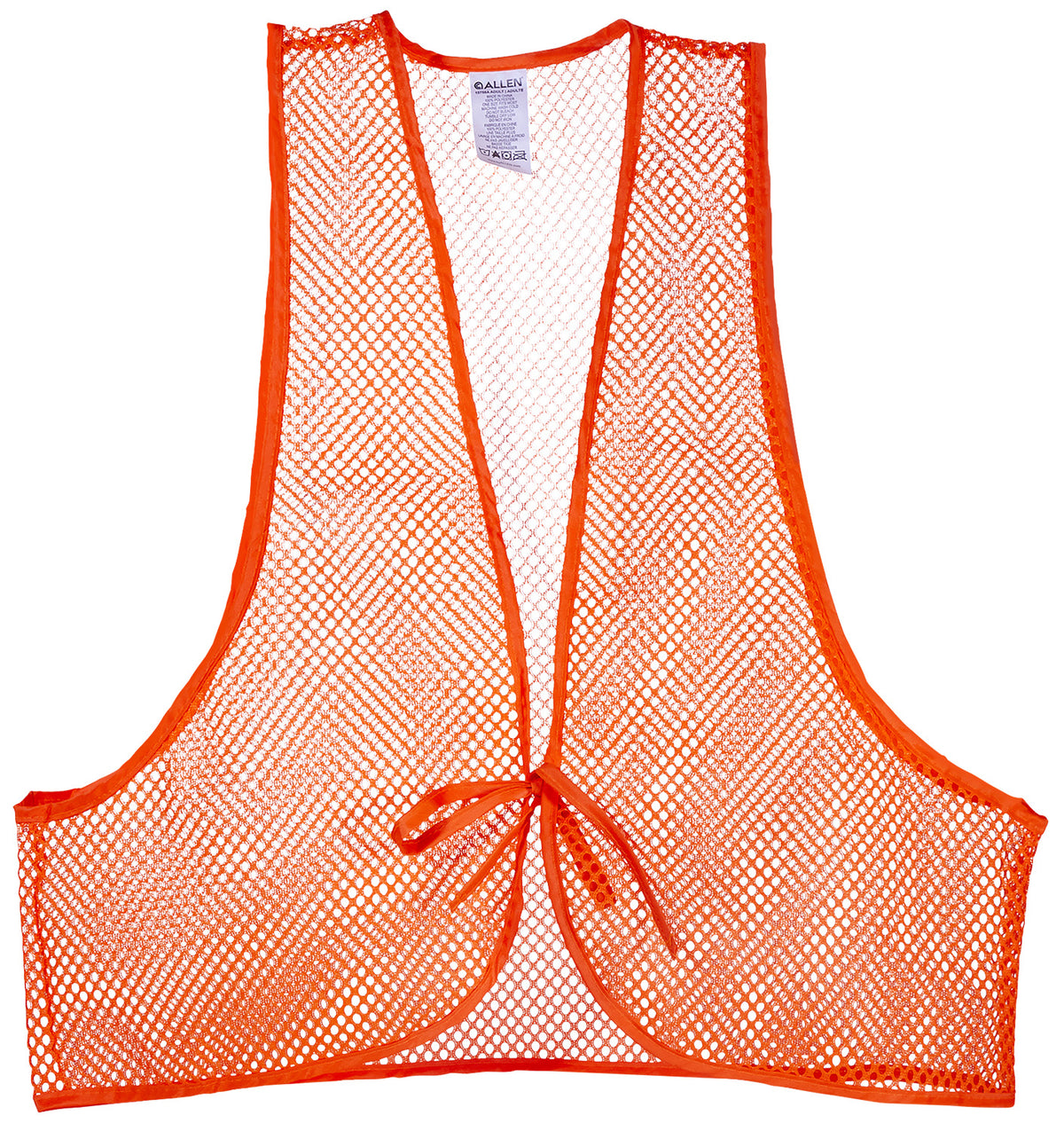 Allen 15750 High Visibility Orange Polyester Mesh Hunting Vest OSFA