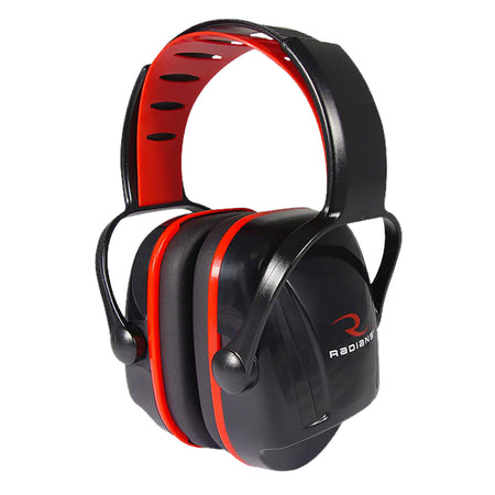 Radians X-Caliber XC0130CS Earmuff 22 dB Over the Head Black Youth 1 Pair