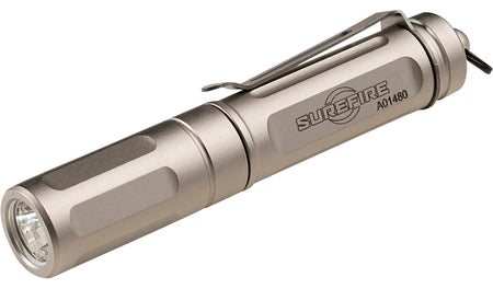 SureFire TITANB Titan Plus Keychain Flashlight 300 Lumens MaxVision White LED Nickel Plated