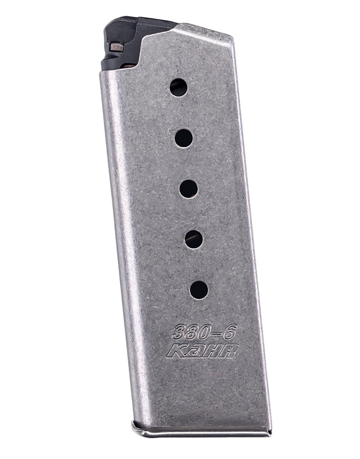 Kahr Arms K386 OEM 6rd .380 ACP Stainless Magazine - P-Series/CT Compatible