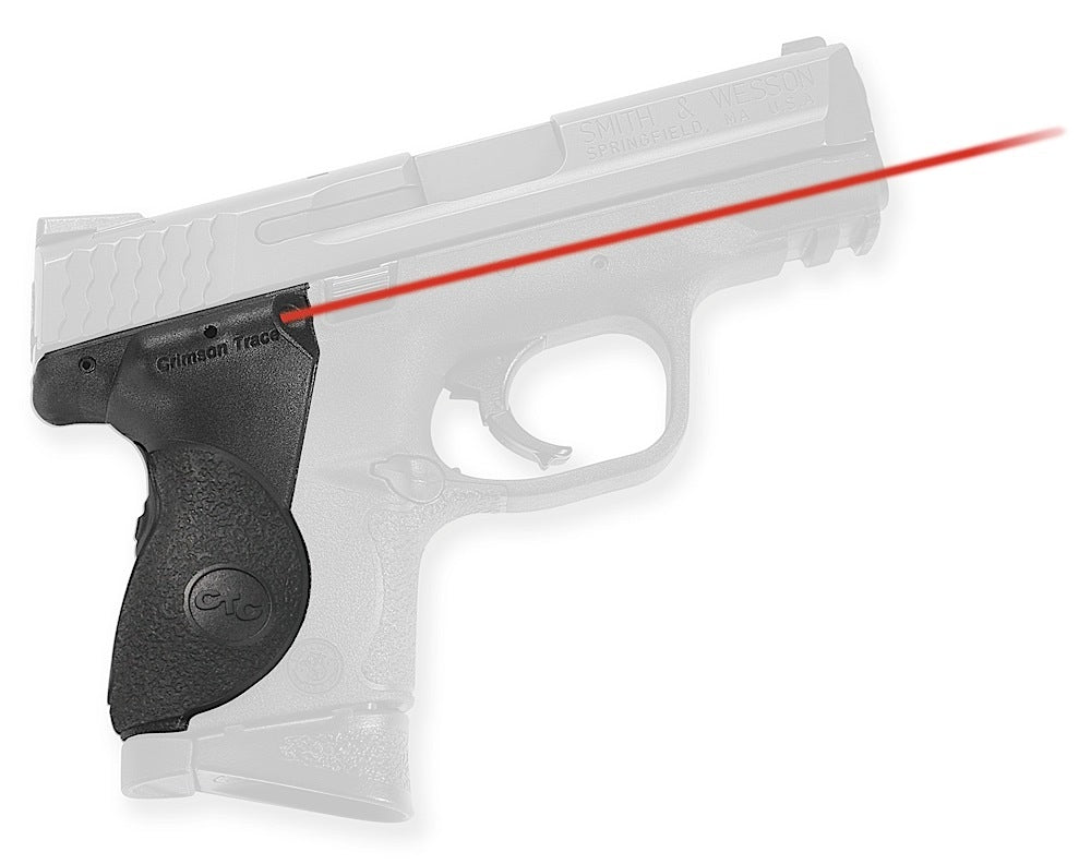 Crimson Trace 0121201 Red Laser Grip Sight for Smith & Wesson M&P Compact, Black Polymer