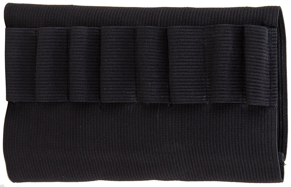 Bulldog WBSR Rifle Buttstock Shell Holder 8rd Black Cordura Nylon