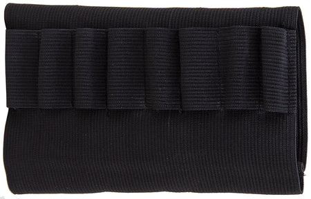 Bulldog WBSR Rifle Buttstock Shell Holder 8rd Black Cordura Nylon