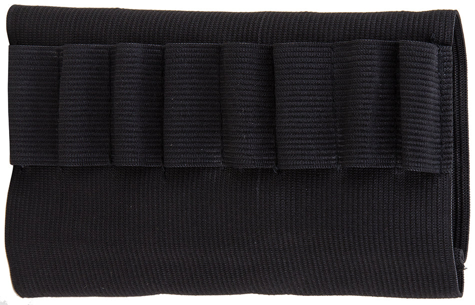 Bulldog WBSR Rifle Buttstock Shell Holder 8rd Black Cordura Nylon