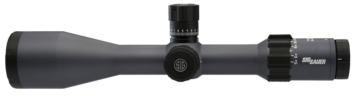 TANGO6 5-30x56mm FFP 34mm Tube DEV-L LevelPlex MRAD Side Focus Illuminated Scope - Graphite