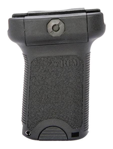 BCM Gunfighter Short Vertical Foregrip Black Polymer Storage Compartment Picatinny Rail