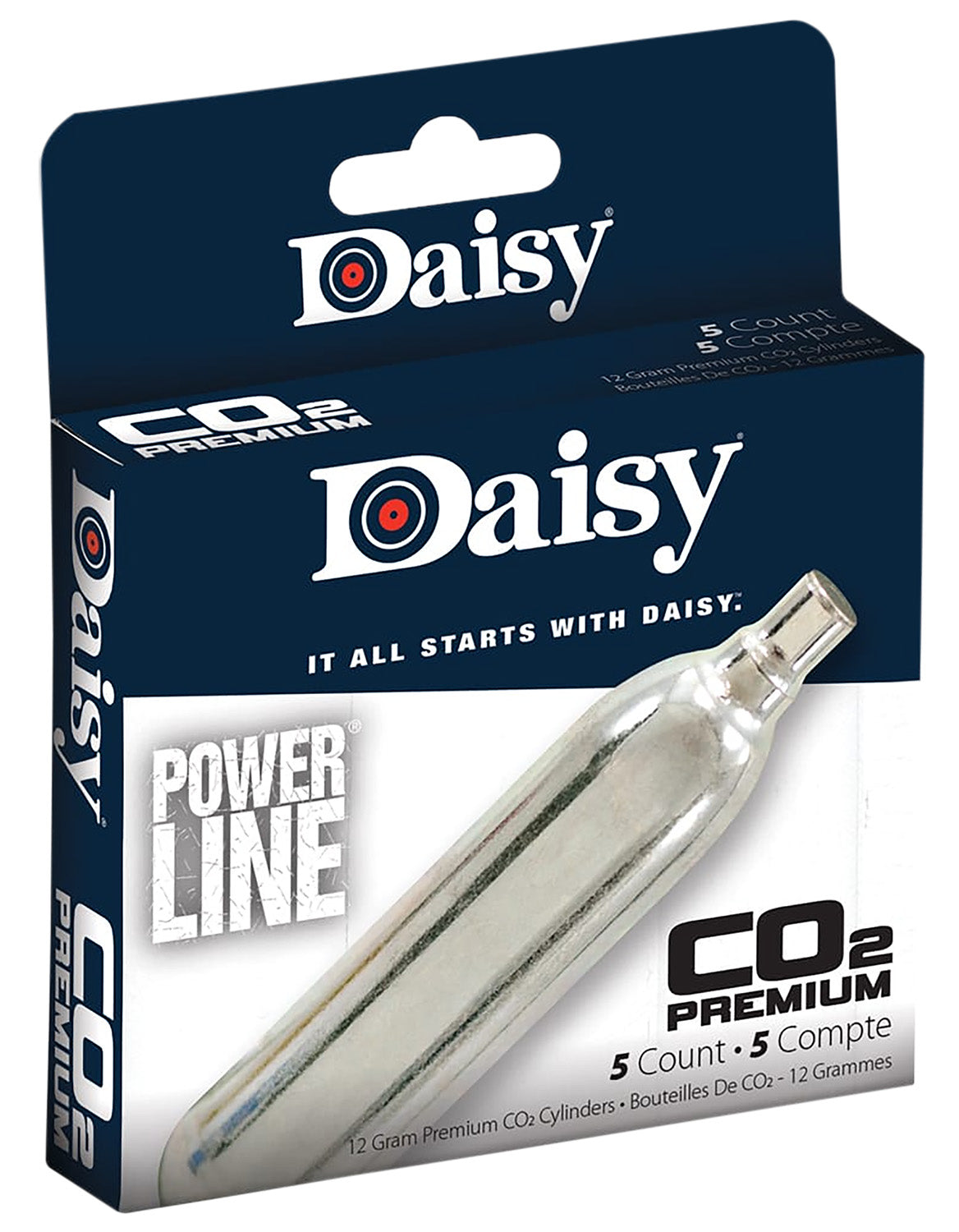 Daisy PowerLine CO2 12 Gram Cylinder 5 Per Pack