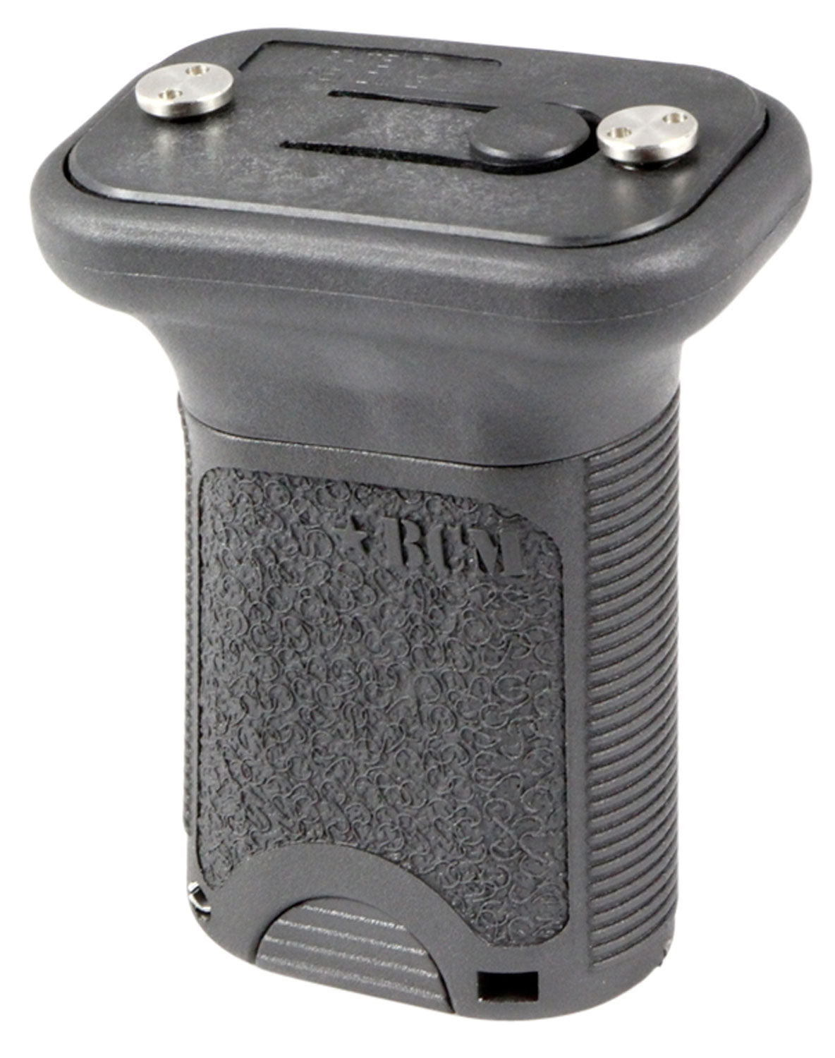 BCM Gunfighter Short Vertical Foregrip Black Polymer KeyMod Direct Mount with Storage