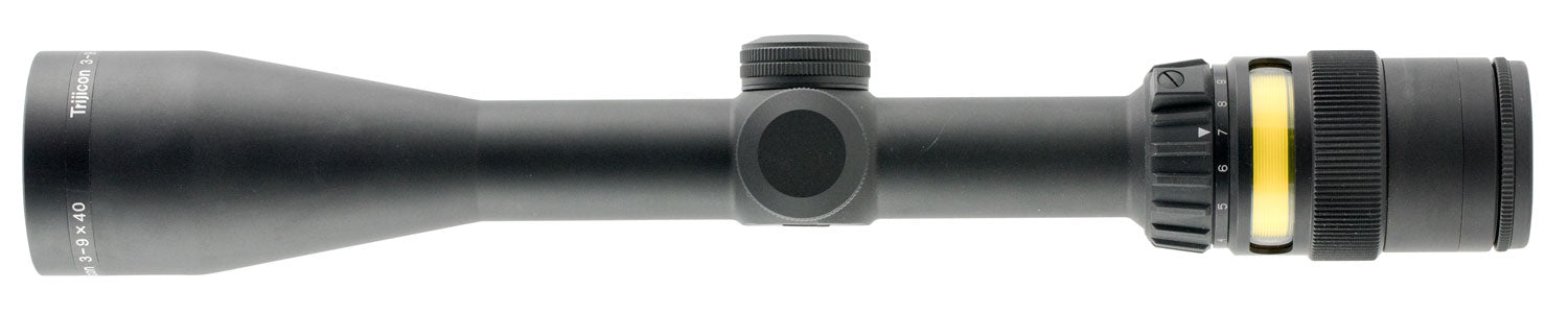 Trijicon 200004 AccuPoint Black Hardcoat 3-9x40mm 1in Tube Mil-Dot Crosshair Amber Dot Riflescope