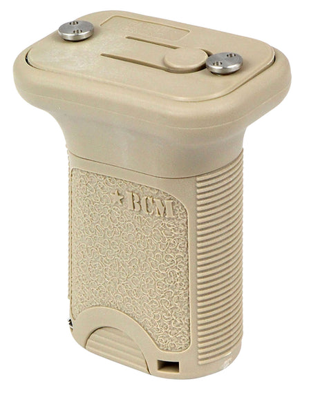 BCM Gunfighter Vertical Grip Mod 3 FDE Polymer KeyMod Direct Mount Lightweight