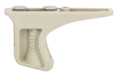 BCM Gunfighter Kinesthetic Angled Grip FDE Polymer KeyMod Low-Profile Foregrip