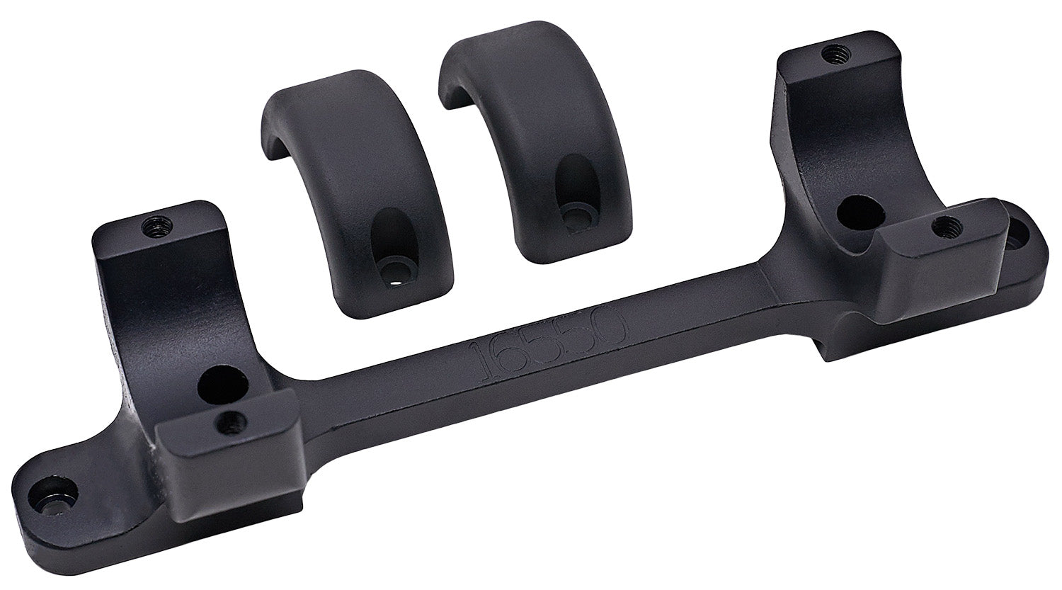 DNZ 16550 Game Reaper Tikka Rifle Scope Mount Ring Combo 1 Inch Matte Black