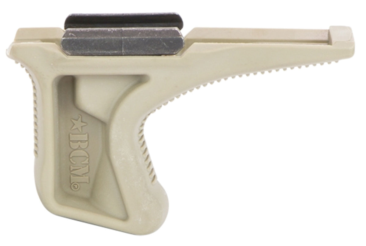 BCM Gunfighter Kinesthetic Angled Grip FDE Polymer Picatinny Direct Mount Foregrip
