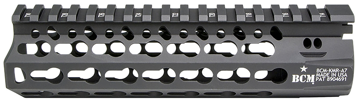 BCM KMR Alpha 7" Free-Floating KeyMod AR-15 Handguard Black