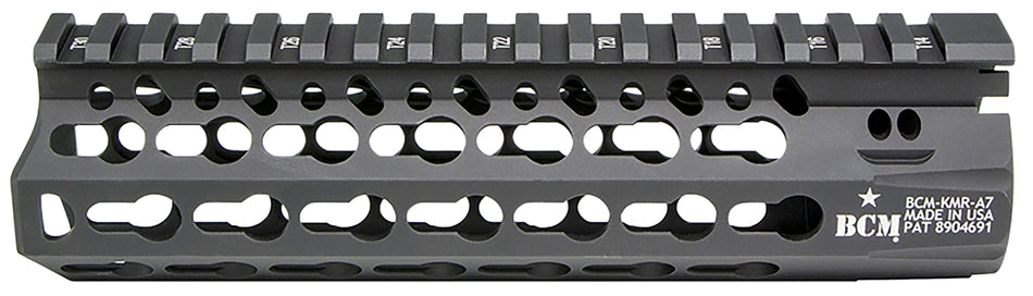 BCM KMR Alpha 7" Free-Floating KeyMod AR-15 Handguard Black