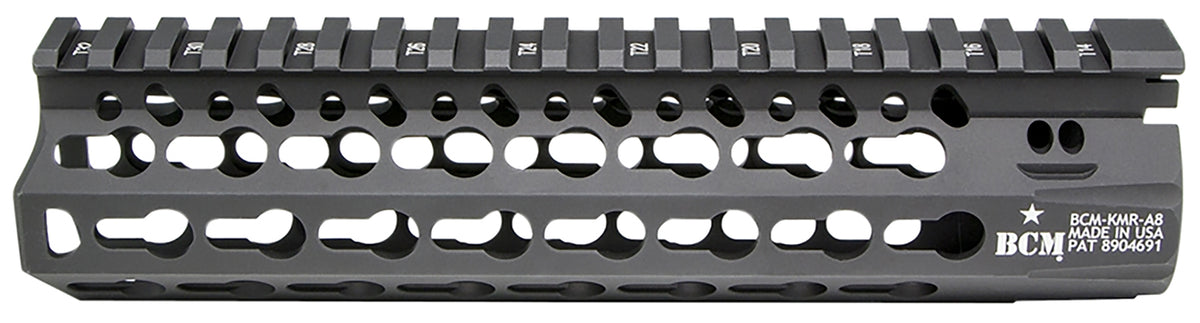 BCM KMR Alpha 8" Free-Floating KeyMod AR-15 Handguard Black